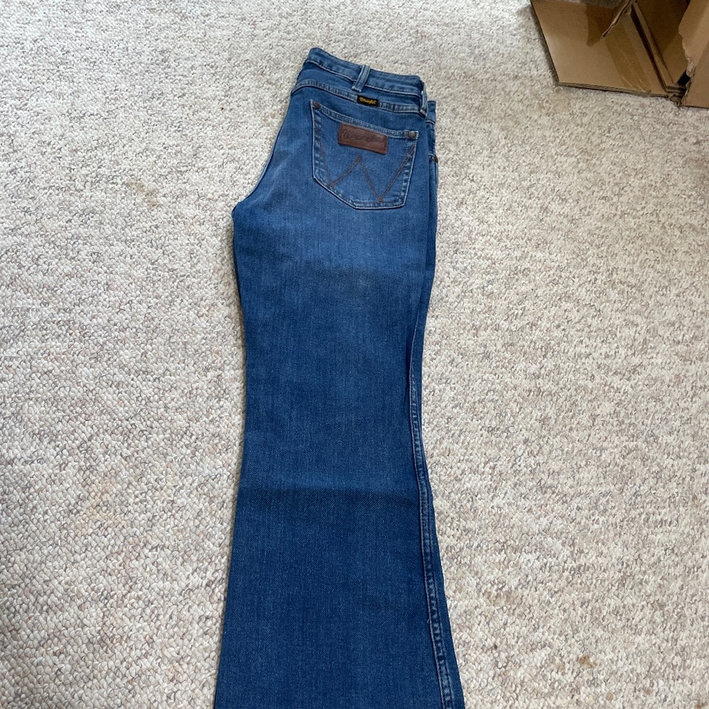 Wrangler Women's Blue Flare Jeans